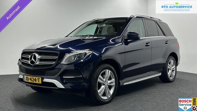 Blauw, metallic lak Gebruikt 2016 Mercedes GLE350 SUV | € 28.000 (Super prijs) - Afbeelding 1/4