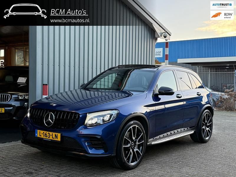 Blauw (metallic) Gebruikt 2016 Mercedes GLC43 AMG AMG SUV | € 40.990 (Eerlijke prijs) - Afbeelding 1/4
