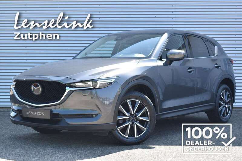 Grijs, metallic lak Gebruikt 2018 Mazda CX-5 SUV | € 27.890 (Eerlijke prijs) - Afbeelding 1/3
