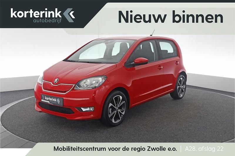 Rood Occasion 2020 Skoda Citigo-e IV Style Hatchback | € 12.950 (Iets duurder) - Afbeelding 1/4