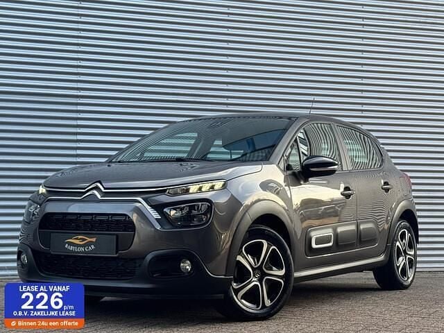 Grijs Gebruikt 2021 Citroën C3 PureTech Hatchback | € 13.950 (Super prijs) - Afbeelding 1/4
