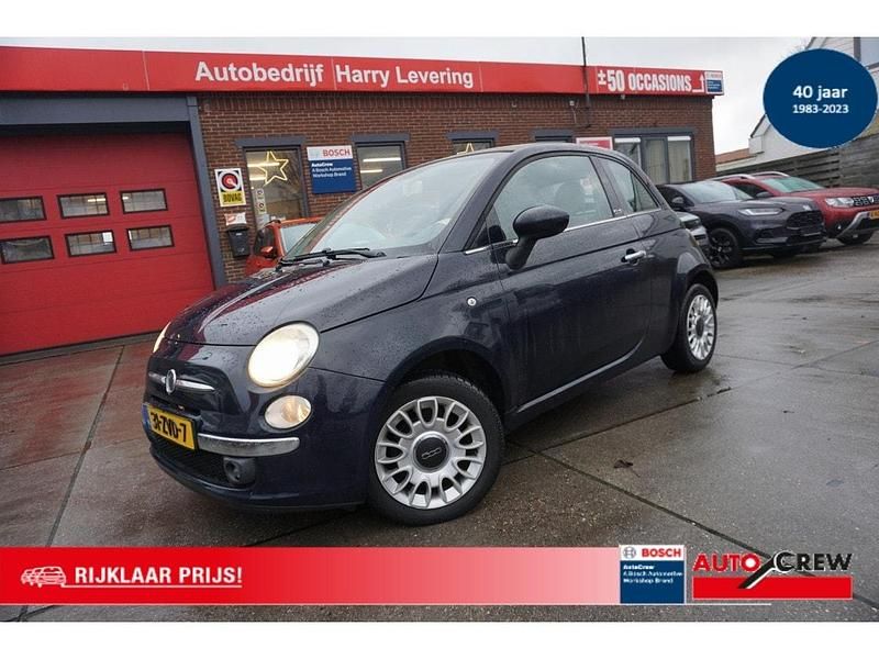 Blauw Occasion 2010 Fiat 500C Lounge Cabriolet | € 5.950 (Iets duurder) - Afbeelding 1/4