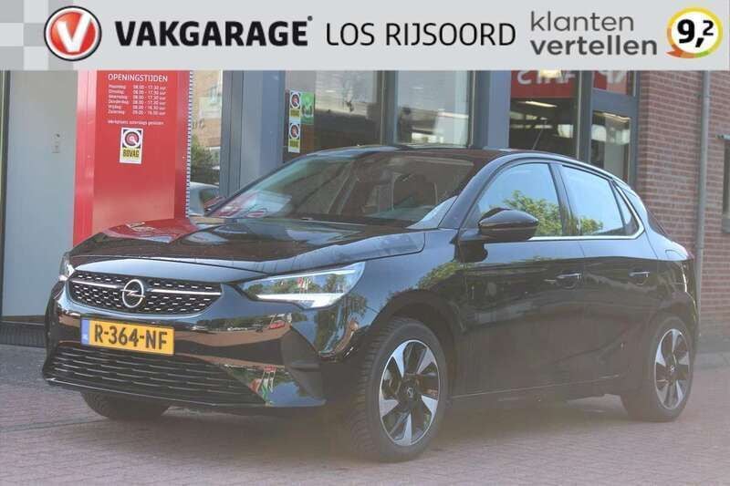Zwart Gebruikt 2022 Opel Corsa-e Elegance Hatchback | € 15.500 (Goede deal) - Afbeelding 1/4