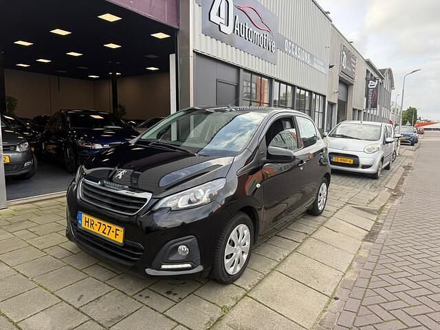 Zwart Gebruikt 2015 Peugeot 108 Active Hatchback | € 4.999 (Eerlijke prijs) - Afbeelding 1/4