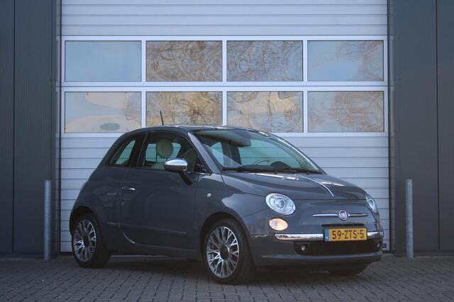 Grijs Gebruikt 2013 Fiat 500 Lounge Hatchback | € 6.999 (Eerlijke prijs) - Afbeelding 1/4