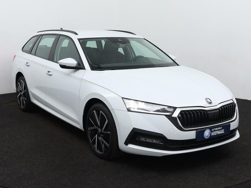 Wit Gebruikt 2020 Skoda Octavia Business Line Stationwagen | € 25.900 (Eerlijke prijs) - Afbeelding 1/4