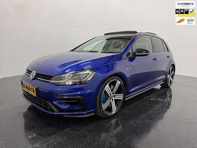 Blauw Gebruikt 2019 VW Golf VII R Hatchback | € 23.995 (Super prijs) - Afbeelding 1/4
