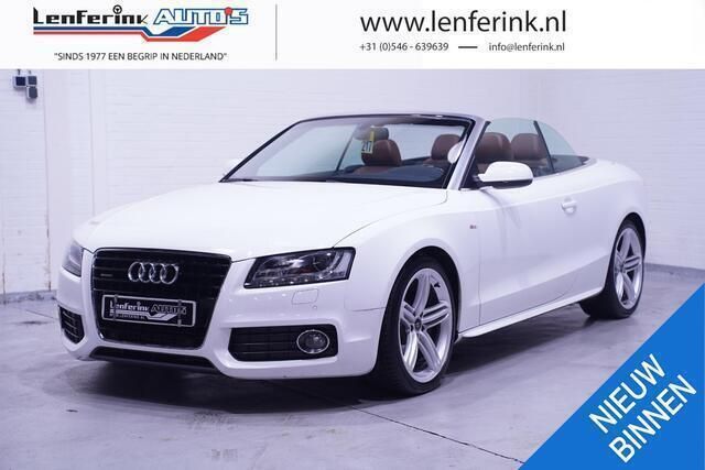 Wit Gebruikt 2011 Audi A5 Cabriolet S-Line Cabriolet | € 13.850 - Afbeelding 1/4