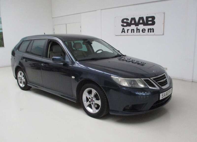 Blauw, metallic lak Gebruikt 2009 Saab 9-3 Vector Stationwagen | € 9.995 - Afbeelding 1/4