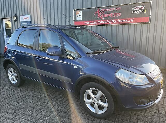 Blauw (metallic) Occasion 2007 Suzuki SX4 Exclusive MPV | € 4.250 (Eerlijke prijs) - Afbeelding 1/4