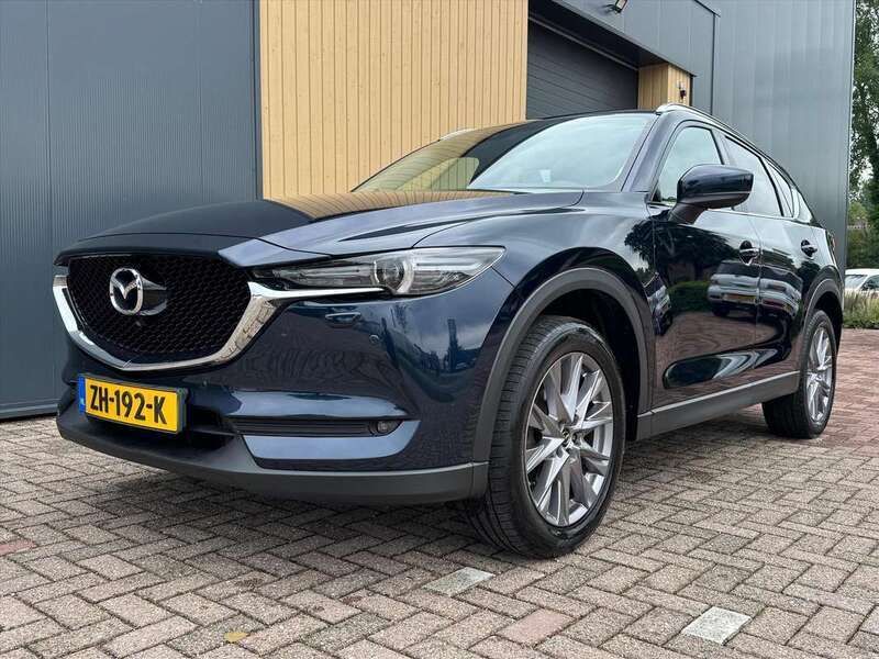 Blauw Occasion 2019 Mazda CX-5 Luxury SUV | € 24.995 (Eerlijke prijs) - Afbeelding 1/4