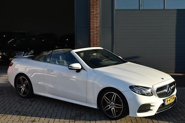 Wit Gebruikt 2018 Mercedes E200 Edition Cabriolet | € 31.950 - Afbeelding 1/4