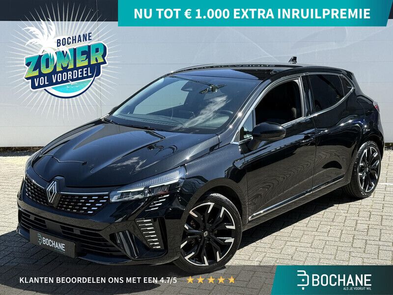 Zwart Gebruikt 2024 Renault Clio V Techno Hatchback | € 22.140 (Duur) - Afbeelding 1/4