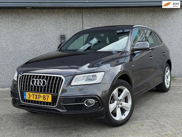 Grijs Gebruikt 2014 Audi Q5 S-Line SUV | € 15.990 (Eerlijke prijs) - Afbeelding 1/4