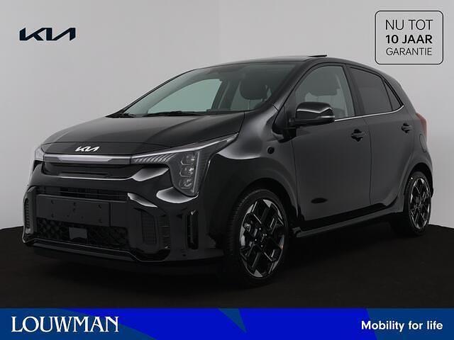 Zwart metallic Occasion 2025 Kia Picanto GT-Line Hatchback | € 24.290 (Duur) - Afbeelding 1/4