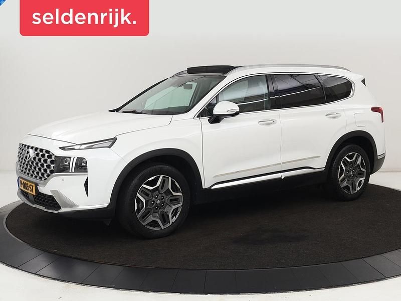 Wit Gebruikt 2022 Hyundai Santa Fe Premium SUV | € 29.900 (Goede deal) - Afbeelding 1/4