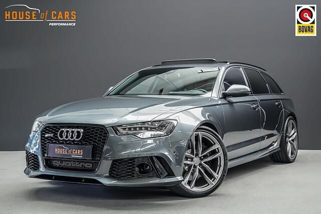 Grijs Gebruikt 2014 Audi RS6 Proline Stationwagen | € 53.995 (Eerlijke prijs) - Afbeelding 1/4
