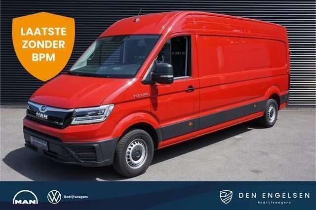 Rood Nieuw 2024 MAN TGE Van | € 39.950 (Eerlijke prijs) - Afbeelding 1/4