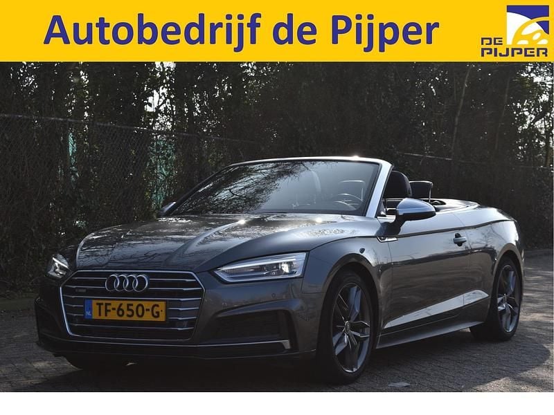 Grijs Occasion 2018 Audi A5 Cabriolet Design Cabriolet | € 29.950 (Eerlijke prijs) - Afbeelding 1/3