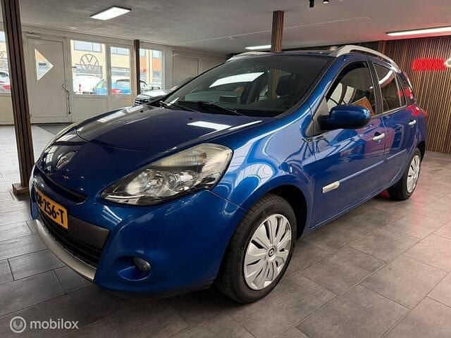 Occasion Renault Clio GrandTour Collection 101 PK (74 kW) 2010 Blauw Stationwagen