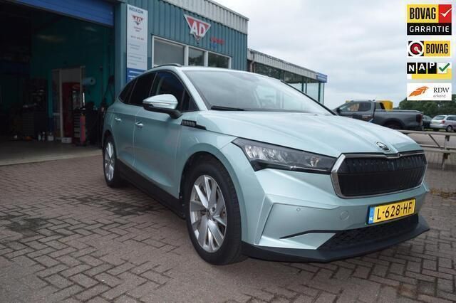 Grijs Gebruikt 2021 Skoda Enyaq iV SUV | € 22.600 (Eerlijke prijs) - Afbeelding 1/4