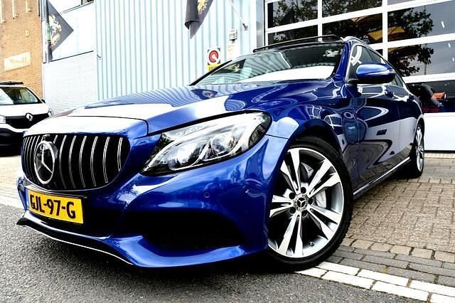 Occasion Mercedes C350 Business 279 PK (205 kW) 2017 Blauw Stationwagen