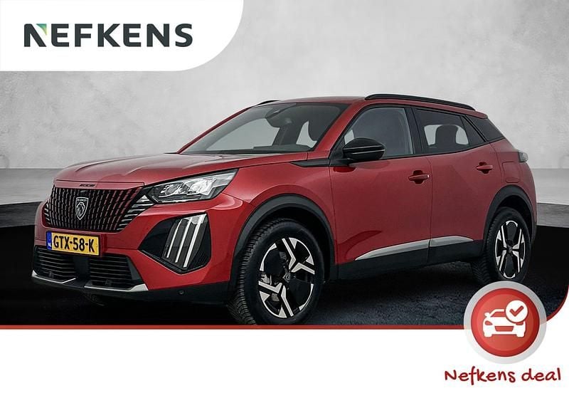 Rood Occasion 2024 Peugeot 2008 Allure SUV | € 25.925 (Super prijs) - Afbeelding 1/4