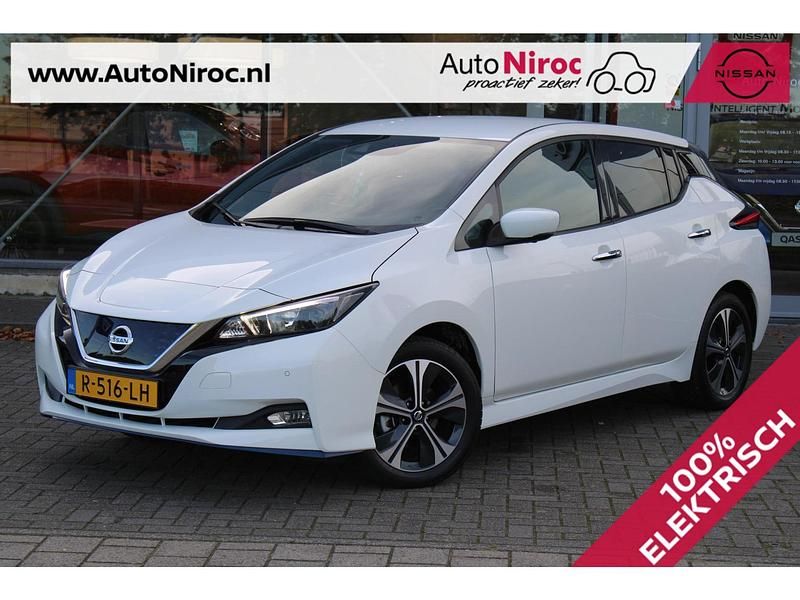 Wit Gebruikt 2020 Nissan Leaf N-Connecta Hatchback | € 14.945 (Goede deal) - Afbeelding 1/4