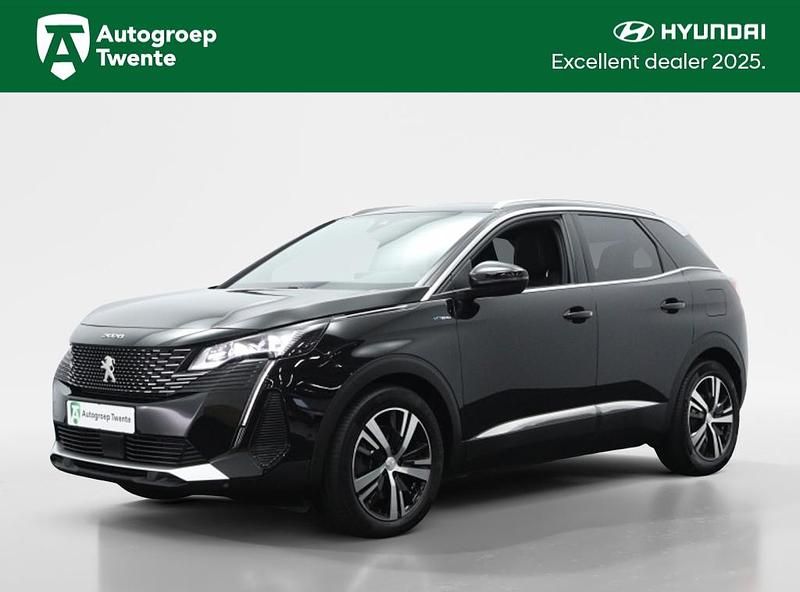 Zwart Gebruikt 2023 Peugeot e-3008 GTi SUV | € 29.745 - Afbeelding 1/4