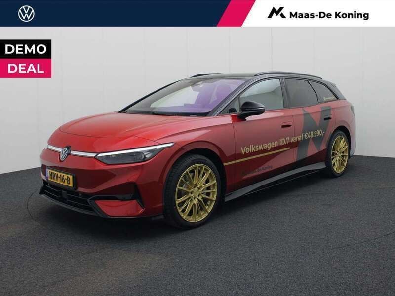 Rood Nieuw 2025 VW ID.7 Pro Sedan | € 58.940 (Iets duurder) - Afbeelding 1/4