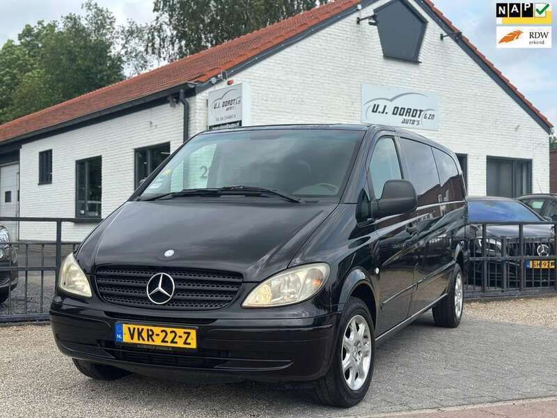 Zwart Gebruikt 2009 Mercedes Vito MPV | € 8.999 (Iets duurder) - Afbeelding 1/4
