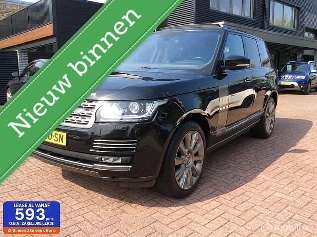 Zwart Gebruikt 2014 Land Rover Range Rover Autobiography SUV | € 36.999 (Super prijs) - Afbeelding 1/4