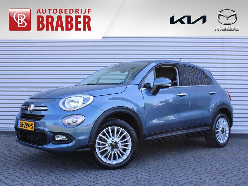 Blauw Gebruikt 2018 Fiat 500X Lounge SUV | € 16.495 (Eerlijke prijs) - Afbeelding 1/4