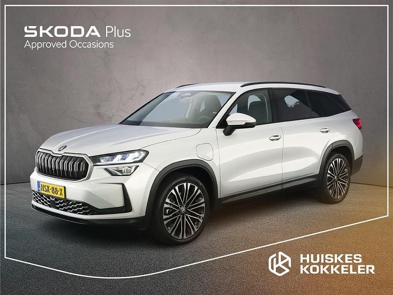 Grijs Gebruikt 2025 Skoda Kodiaq Business Line SUV | € 44.400 (Super prijs) - Afbeelding 1/4