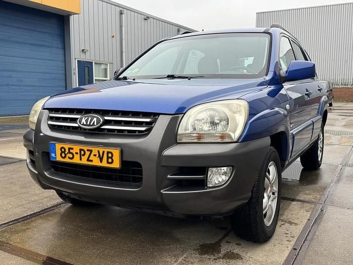 Blauw Gebruikt 2005 Kia Sportage SUV | € 2.750 (Super prijs) - Afbeelding 1/4