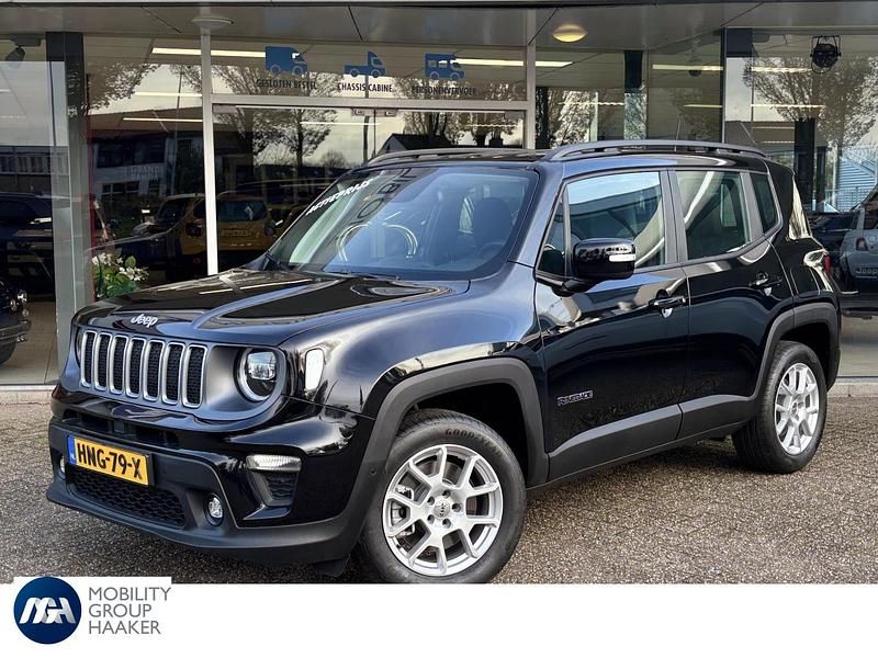 Zwart Nieuw 2025 Jeep Renegade SUV | € 37.900 (Eerlijke prijs) - Afbeelding 1/4