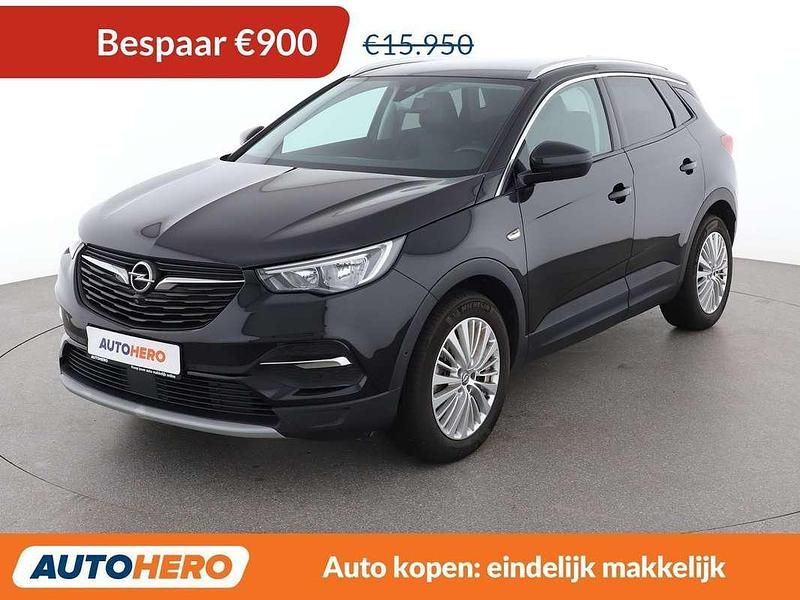 Zwart Occasion 2019 Opel Grandland X Innovation SUV | € 15.249 (Super prijs) - Afbeelding 1/3