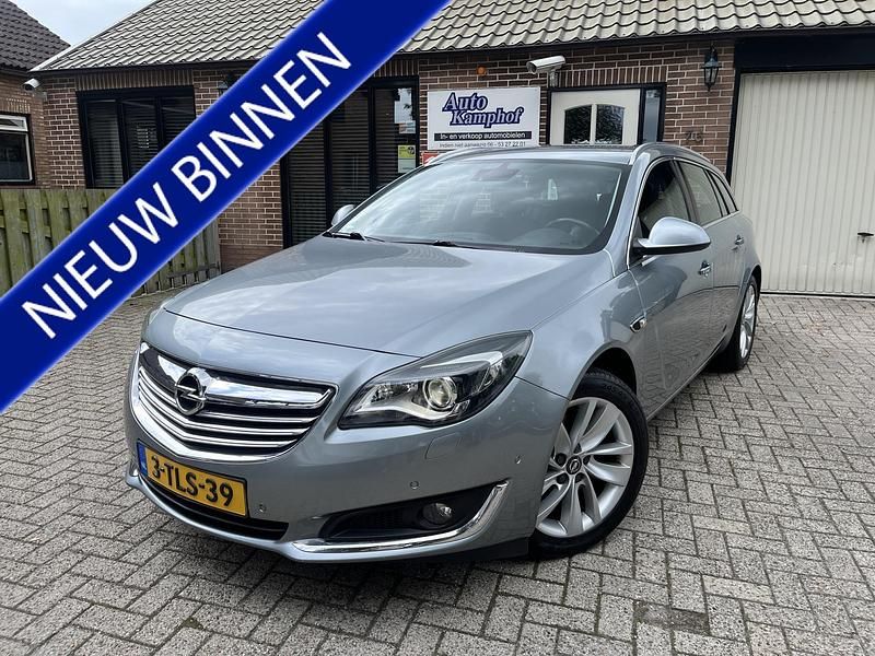 Grijs Gebruikt 2014 Opel Insignia Cosmo Stationwagen | € 9.950 (Eerlijke prijs) - Afbeelding 1/4