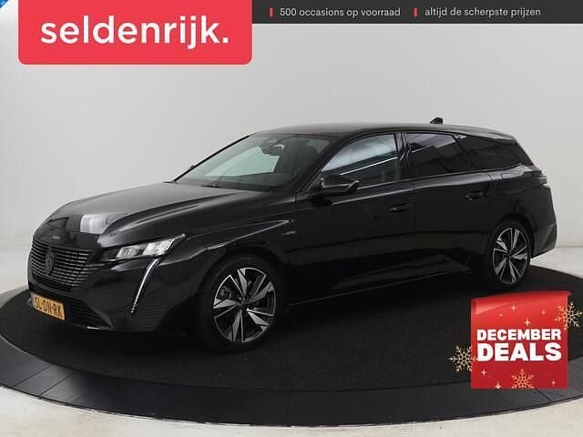 Zwart Gebruikt 2023 Peugeot 308 Allure Stationwagen | € 20.900 (Super prijs) - Afbeelding 1/4