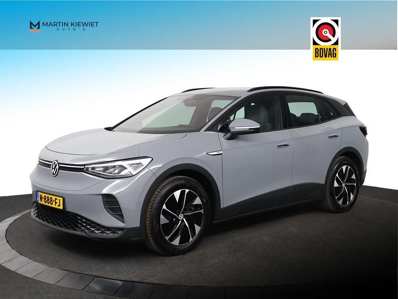 Grijs Gebruikt 2021 VW ID.4 Life SUV | € 21.299 (Eerlijke prijs) - Afbeelding 1/4