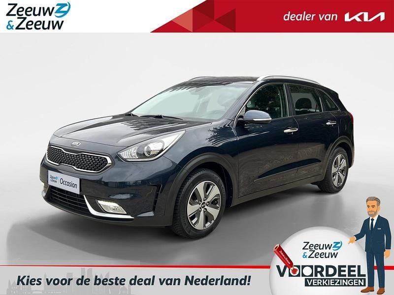(b4u) gravity blue m Gebruikt 2018 Kia Niro SUV | € 17.990 (Eerlijke prijs) - Afbeelding 1/4