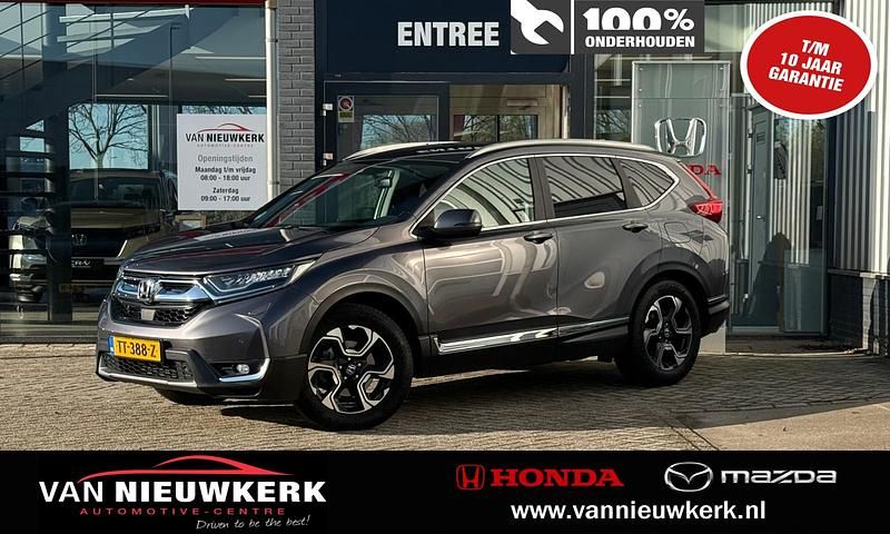Grijs Gebruikt 2018 Honda CR-V Elegance SUV | € 23.450 (Duur) - Afbeelding 1/4