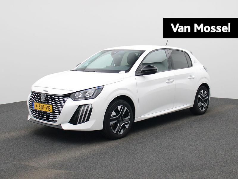 Wit Gebruikt 2024 Peugeot e-208 Style Hatchback | € 21.940 (Eerlijke prijs) - Afbeelding 1/4