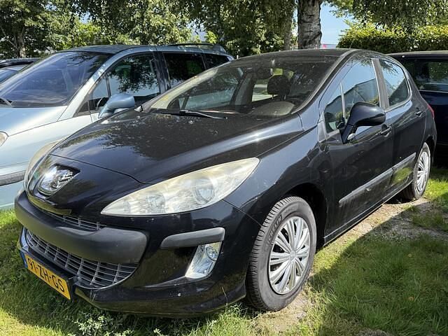 Zwart Gebruikt 2008 Peugeot 308 Hatchback | € 1.299 (Super prijs) - Afbeelding 1/3