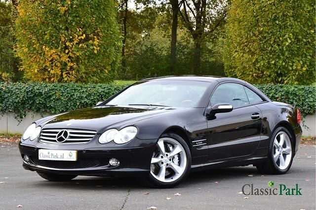 Occasion Mercedes SL600 500 PK (367 kW) 2004 Zwart (metallic) Cabriolet