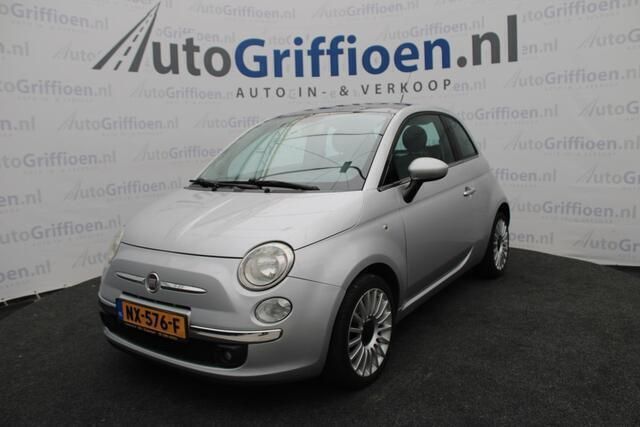 Grijs Gebruikt 2009 Fiat 500 Lounge Hatchback | € 3.490 (Goede deal) - Afbeelding 1/4