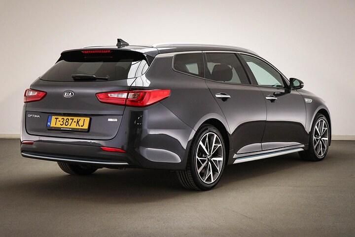 Occasion Kia Optima 2018 Grijs Stationwagen