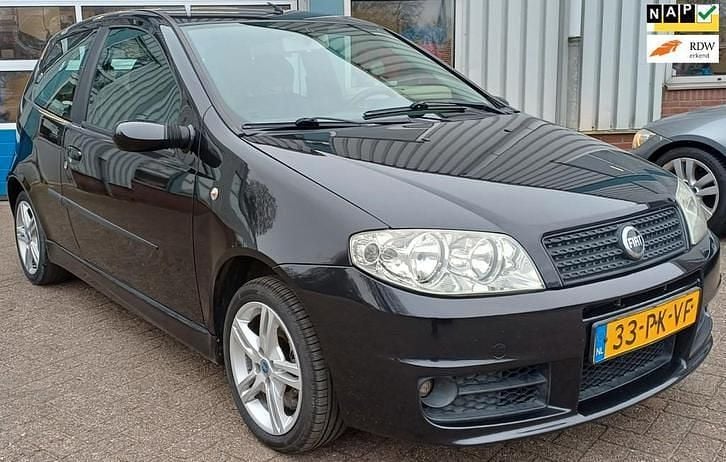 Zwart Gebruikt 2004 Fiat Punto Abarth Hatchback | € 5.500 - Afbeelding 1/4