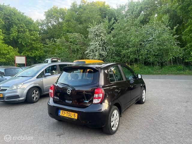 Occasion Nissan Micra S 98 PK (72 kW) 2012 Paars Hatchback