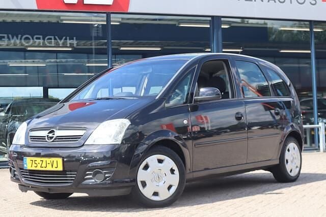 Zwart Gebruikt 2008 Opel Meriva Business MPV | € 1.948 (Iets duurder) - Afbeelding 1/4